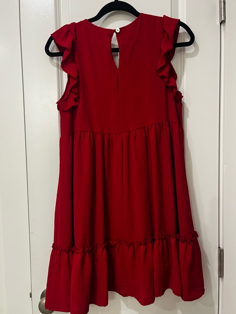 Altar'd State Red Ruffle Dress - Picture 3 of 3